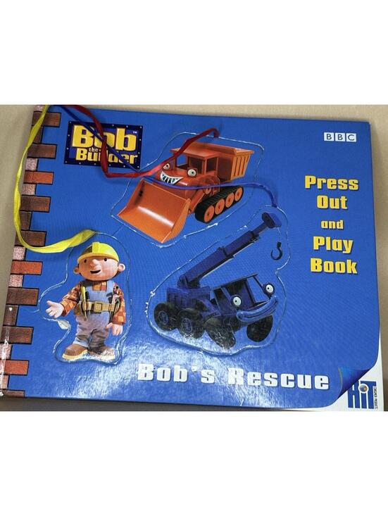 Other - Bob the Builder: Bob's Rescue - Press Out and Play Book 2000